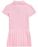 Polo Ralph Lauren Baby Girls Cable-Knit Dress