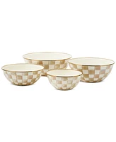 Mackenzie-Childs Mocha Check Small Everyday Bowl, 40-oz.