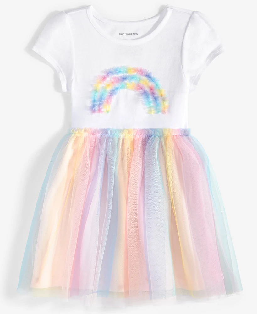 Epic Threads Toddler Girl Rainbow Tutu Dress, Exclusively at Macy's