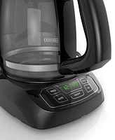 Black & Decker 12-Cup Programmable Glass Carafe Coffeemaker