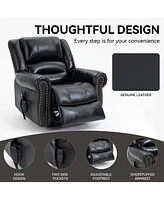 Mondawe Power Lift Recliner Chair Heat Massage