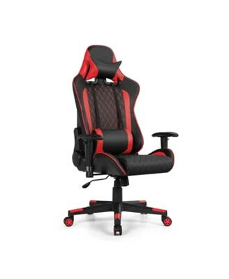 Gouun Massage Gaming Chair with Lumbar Support Headrest