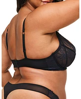 Adore Me Plus Mandi Unlined Demi Bra