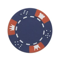 Slickblue Crown & Dice Poker Chips (25-Pack) – High-Quality Casino-Style