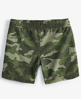 Epic Threads Toddler Boys Camo Nylon Shorts, Exclusively at Macy's