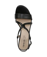 LifeStride Women's Nolita Strappy Slingback Dress Sandals