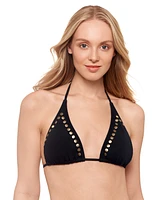 Salt + Cove Juniors' Studded Convertible Bikini Top, Exclusively at Macy's