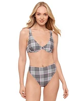 Salt Cove Juniors Underwire Bikini Top High Waist Bottoms Exclusively At Macys