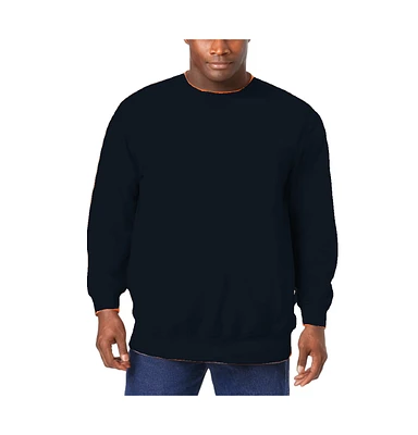 KingSize Big & Tall Ultra-Light Comfort Fleece Crewneck Sweatshirt