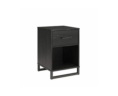 Slickblue Modern 1-Drawer Bedroom Nightstand for Sleek Storage and Contemporary Bedroom Decor