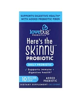 LoveBug Probiotics Here's The Skinny Probiotic 10 Billion Cfu