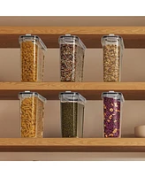 Sorbus Pack (2L/8.4 Cups) Airtight Food Storage Dispensers for Beans, Pasta, Cereals