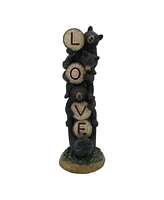 Fc Design "2-pc Gift Set" 12.75"H Bear Stack with Love Sign Figurine Statue Ornament Home Room Office Decor and Perfect Gift Ideas for Housewarming, H