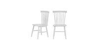 Slickblue Set of 2 Classic Spindle Back Solid Wood Dining Chair