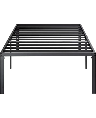 Slickblue High Metal Platform Bed Frame with Under-bed Storage Space