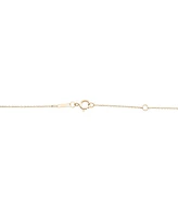 Diamond Happiness Pendant 18" Necklace (1/4 ct. t.w.) in 10k Yellow Gold, Exclusively at Macy's