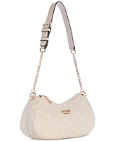 Guess Kori Top Zip Medium Quilted Shoulder Bag