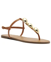 Arezzo Women's Soroya Round Toe Flat Sandals