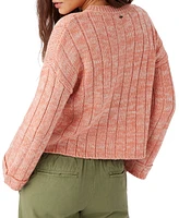 O'Neill Juniors' Oceanfront Drop-Shoulder Sweater