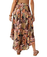 O'Neill Juniors' Marnie Siren Abstract Print Maxi Skirt