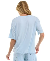 Roudelain Women's Drop-Shoulder Crewneck Sleep Tee