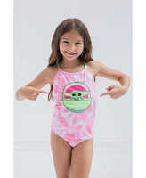 Star Wars The Child Girls One Piece Bathing Suit Toddler to Big Kid