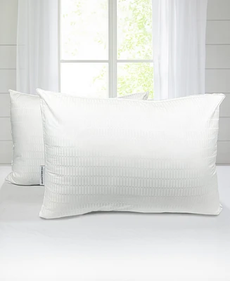 Stearns & Foster 500-Thread Count Cotton Cover Firm Density Pillow, Standard/Queen