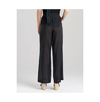 Natori Women's Cotton Silk Voile Pants