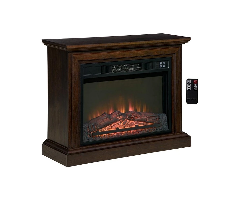 Slickblue Electric Fireplace Heater with Remote Control - Adjustable Warmth and Stylish Design