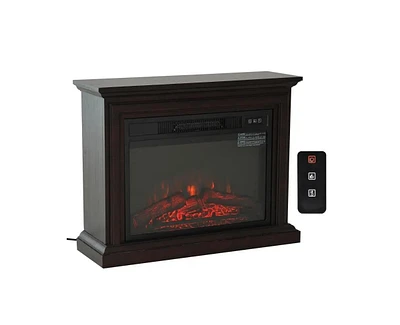 Slickblue Electric Fireplace Heater with Remote Control - Adjustable Warmth and Stylish Design