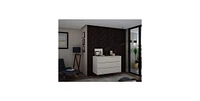 Slickblue Modern Scandinavian Style Bedroom 3-Drawer Dresser