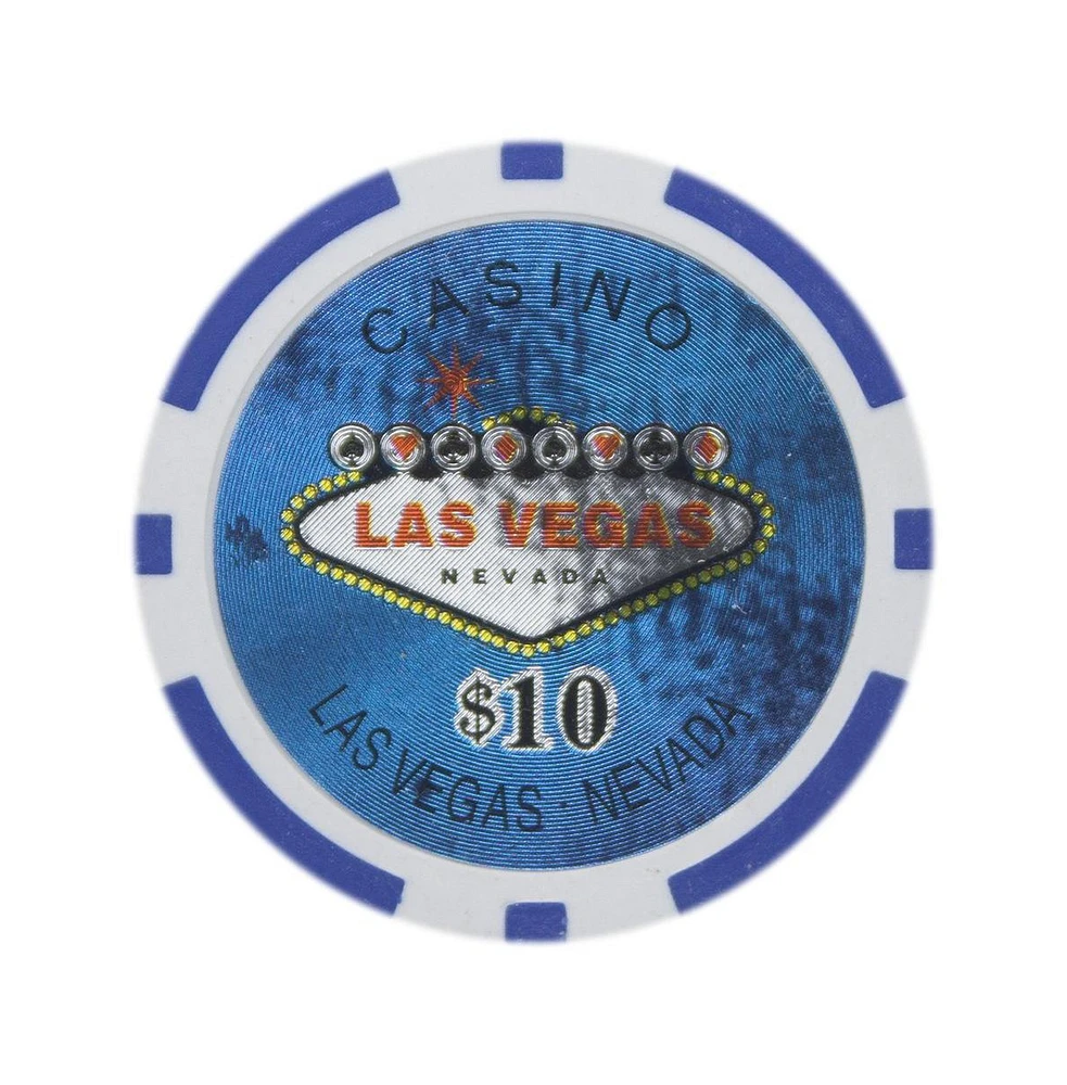 Slickblue Holo Inlay Poker Chips (25-Pack) – High-Quality Poker Chips