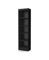 Slickblue 5-Shelf Narrow Bookcase for Space-Saving Storage and Display