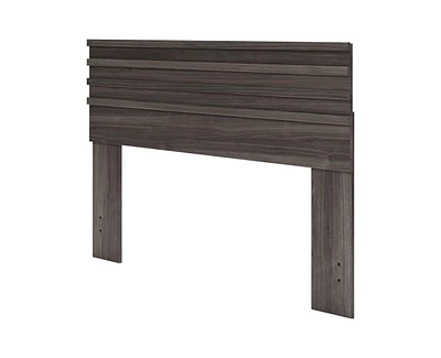 Slickblue Rustic Farmhouse Headboard in Wood Finish - Warm and Inviting Bedroom Accent