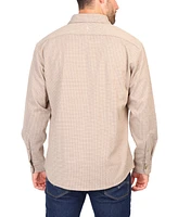 Tailorbyrd Men's Micro Houndstooth Overshirt