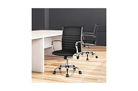 Slickblue High Back Modern Classic Office Chair with Armrests