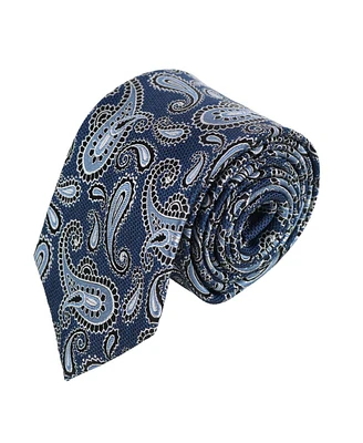 Trafalgar Men's Wharton Wavy Paisley Silk Novelty Necktie