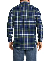 Lands' End Big & Tall Traditional Fit Flagship Flannel Shirt