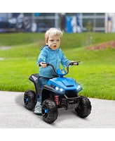 Qaba 12V Kids Atv with Spring Suspension, Forward & Reverse