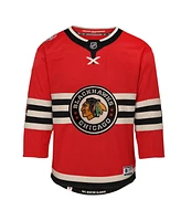 Outerstuff Big Boys and Girls Red Chicago Blackhawks 2025 Nhl Winter Classic Premier Jersey