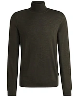 Boss by Hugo Men's Slim-Fit Rollneck Wool Sweater