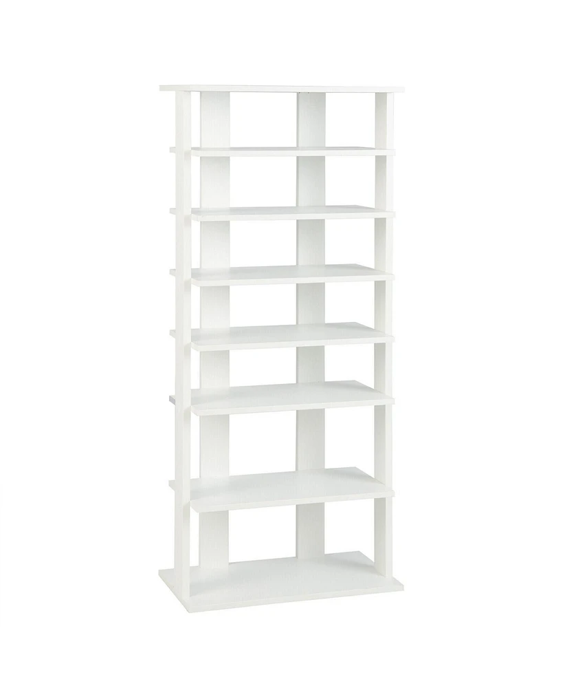 Gouun 7 Tiers Vertical Shoe Rack for Front Door