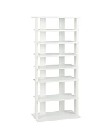 Gouun 7 Tiers Vertical Shoe Rack for Front Door