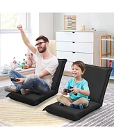 Gouun Adjustable 6 positions Folding Lazy Man Sofa Chair Floor