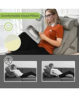 Gouun Adjustable Neck Back Support Memory Foam Headrest