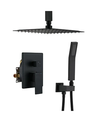 Mondawe 2-Function 10-In Ceiling Mounted Shower System