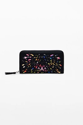 Desigual Women's Long stained glass wallet