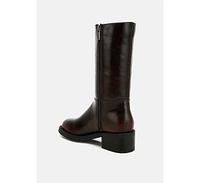 Soora Block Heel Calf Boots