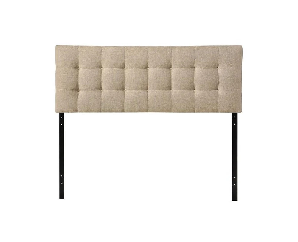 Slickblue Modern Fabric Tufted Upholstered Headboard for Elegant Bedroom Style