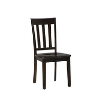 Jofran Simplicity Solid Wood Classic Slat Back Dining Chair (Set of 2